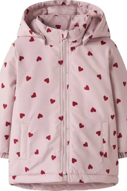 Name It Hearts Paidiko Mpoufan Cheimoniatiko Softshell Adiavrocho Roz 13255201